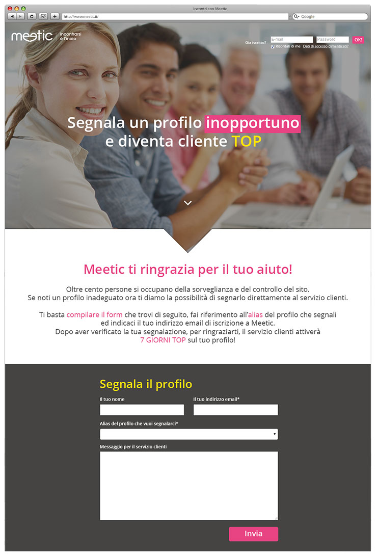 Meetic CC Landing